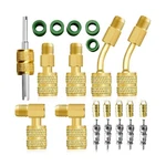 R410A Adapter Kit, Mini Split 5/16 To 1/4 Coupler Refrigerant H... New. Price: $23.91.