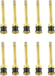Pack Of 50 TR571 3-3/8" Brass Clamp-in Tubeless Tire Truck Valve Stem New. Price: $79.99.