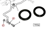 Cummins Washer Sealing 3918192 / 3963988 14MM Set Of For P7100 & Others New. Price: $12.00.