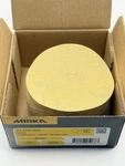 New Mirka 23-608-600 Gold 3" Grip Backed Sanding Disc, Grit, Qty. 50. Price: $24.99.