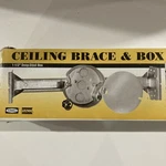 Hubbell/raco Kwick-brace Ceiling &box Kit, #926, 1/2 Standard Steel New. Price: $8.99.