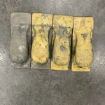 (4) 3M Brand 05441 Stikit Hard/soft Auto Body Hand Sanding Block 2.75" X 7.75" Used. Price: $30.00.