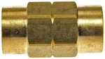 Dorman 785-438D Brake Line Union M10-1.0 Thread 1/2" Diameter Brass Single New. Price: $15.00.