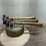 Mac Tools Lot Of 3 Ball Peen Hammer BH16B,BH12B,BH8B Wooden Handle Auto Body(t) Used. Price: $75.00.