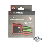 Eztray-clr 3PC Collapsible Magnetic Trays (red, Green & Orange) New. Price: $22.99.