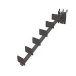 Wm Display Group 9" Black Metal Accent Rug Hook Pegboard New. Price: $45.14.