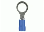 Metra BVRT516 Blue Vinyl Ring Crimp Terminals 16-14 Gauge 5/16" Package Of 100 New. Price: $33.93.