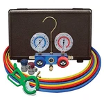 Mastercool (98661-PRO Blue R134A And R12 Dual Manifold Gauge With Sets 60" New. Price: $205.24.