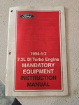 Ford Rotunda 014-00930 7.3 Dit Injector Engine Service Kit Instruction Manual Used. Price: $12.99.