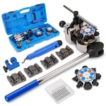 Brake Line Flaring Tool Kit 45 37 Single Double Bubble Flare 3/16"-3/8" Tubing New. Price: $99.99.
