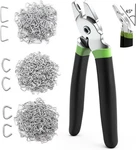 Hog Rings With Pliers Kit 3/4" 1/2" 300PCS-BENT, Black New. Price: $19.94.