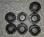 Grinding Wheels 7 Pc Weiler 56455 Wolverine 4-1/2", 1/4" Thick 5/8" Arbor A24N New. Price: $24.99.