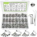 1483PCS M3 M5 M6 Metric Bolt Assortment, 304 Stainless Steel Phillips Pan Hea... New. Price: $37.93.