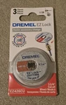 Dremel 3 Pack Lock Metal Wheel 1-1/4" EZ426CU New Sealed! Free Shipping!. Price: $12.75.