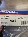 New Sealed Oem Acdelco PT1322 Gm 15306164 Trailer Tow Harness Connector. Price: $49.95.