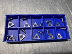 (10) Ammco 7681 Triangle Brake Lathe Positive Carbide Bits/inserts Kit New. Price: $39.99.