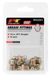 Performance Tool W54241 1/8" Npt Grease Fitting, (pack Of 10) - 10PC New. Price: $8.89.