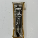 Vintage Sears Craftsman Piece Hand Impact Tool Set 9-47634 W/ Pouch Crown Logo Used. Price: $29.87.