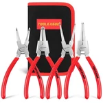 Tooleague Snap 7 Inches (bent/straight, Internal/external, 4PCS), Red New. Price: $33.99.