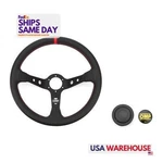 Omp OD0-1956-073, One Corsica Steering Wheel Black And Red Leather Performance New. Price: $311.88.