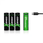 Coast Products Zithion-x Aa Rechargeable Lithium-ion Batteries With Usb-c Port ( New. Price: $39.62.