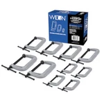 Wilton 140 Series 10 Pc C-clamp Kit WL9-11117 Nib New. Price: $214.99.