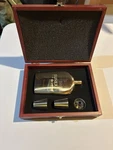 Sunex Tools Stainless Steel Flask Set Wooden Box Brand New Unspecified. Price: $35.00.