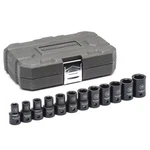 Gearwrench 12 Pc. 1/2" Drive 6 Point Standard Impact Metric Socket Set - 84930N New. Price: $47.99.