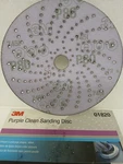 3M 01820 Purple Clean Sanding Hookit Disc 6" 7451 P80 Grit 50 Pack Da Auto Body New. Price: $57.00.