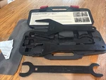 Powerbuilt Fan Clutch Wrench 4-PIECE With Case # 648746 One Has Crack Used. Price: $25.00.