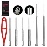 Sedy 7PC Roll Pin Punch Set Starter Bolt Catch Install Tool Kit Silver New. Price: $24.99.