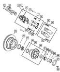 Genuine Mopar Push Nut 5086803AA New. Price: $17.57.