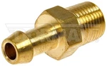 Dorman 492-003.1 Brass Hose Fitting-male CONNECTOR-1/4 In. X 1/8 Mnpt New. Price: $15.16.
