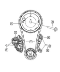 Genuine Mopar Bolt 6102430AA New. Price: $7.69.