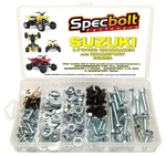 120PC Specbolt Suzuki Pieces Factory Size Hardware, Brilliant Silver Zinc New. Price: $62.37.