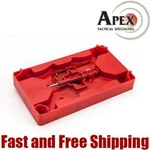 Apex Polymer Armorers Tray And Pin Punch For S&w M&p Glock Pistols 104-110 New. Price: $37.95.