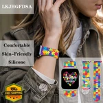 Autism Awareness Iwatch Bands Replacement Straps All Series New. Price: $27.99.