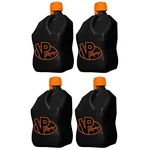 Vp Racing FUELS-3852 Motorsport Container V-twin Sq. Black/orange, 4 Pack New. Price: $134.99.