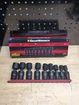 Gearwrench X-core 1/2" Drive Sae 6-POINT Standard Impact U-joint Set 9 Pieces New. Price: $179.95.