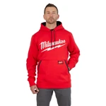 Midweight Pullover Hoodie Logo Red Milwaukee Tool 352R-XL New. Price: $59.99.