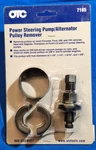 Otc 7185 Power Steering Pump / Alternator Pulley Remover New & Sealed. Price: $50.25.