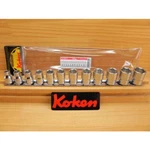 Ko-ken 6-SIDED Standard Socket Rail Set, 3/8SQ (9.5MM)RS3400M/12 Limited From Jp Used. Price: $158.67.