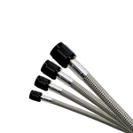 Nitrous Express Hydraulic Hose - 4AN (3FT) Stainless Steel Braided (black) New. Price: $67.46.