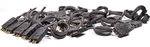 (lot Of 22) Bates Pro-pin Stage Connector W/ Pigtail Cables Used. Price: $89.99.
