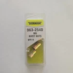 Dorman 963-254D Rivet Nut M6 New. Price: $16.00.