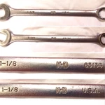 Kd Tools 1-1/8" Combination Wrench 12 Point K-d 63136 Made Usa 15.25" Long Used. Price: $25.00.