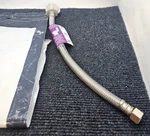 Kohler 1265114: 12" Toilet Supply Line Connector Hose, 7/8" Ballock, 3/8" Comp. New. Price: $19.99.