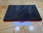 Snap-on Tools New Red Master Flank Drive Plus Combo Wrench Foam SOEXFSET1BR. Price: $2799.95.