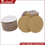 Findmall 180 Grit No-hole 100 Pack 6" Hook Loop Pads Sanding Flocking Discs New. Price: $16.67.