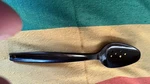 Vtg Carlisle Products Perforated High Heat Serving Spoon 13" Black Used. Price: $10.00.